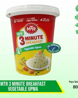 MTR 3 MINUTE BREAKFAST – VEG UPMA -80GR